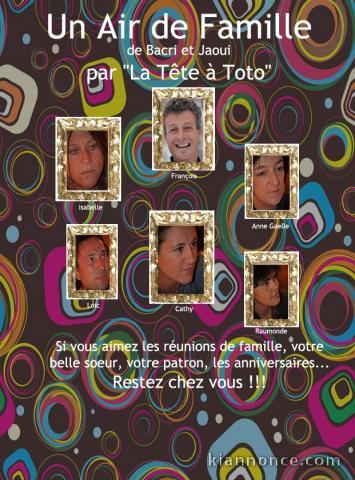 Un Air de Famille (théâtre) Dimanche 29 janvier - 17h 