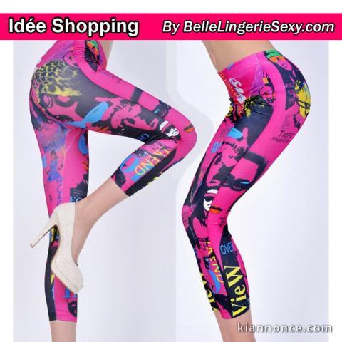 Panta legging PINK-VIEW