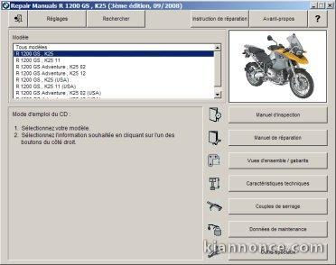 Manuel BMW R 1200 GS et GS Adventure - 2008-2009 - FR.