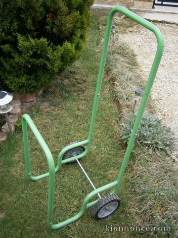 chariot pour le transport des buches
