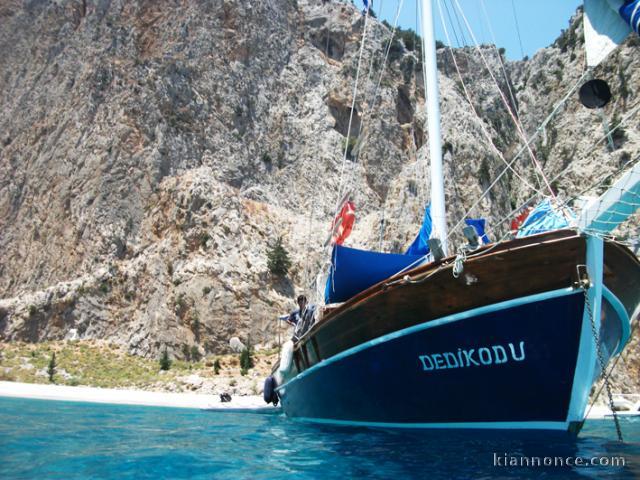 Croisière goelette en direct Turquie Grèce îles grecques