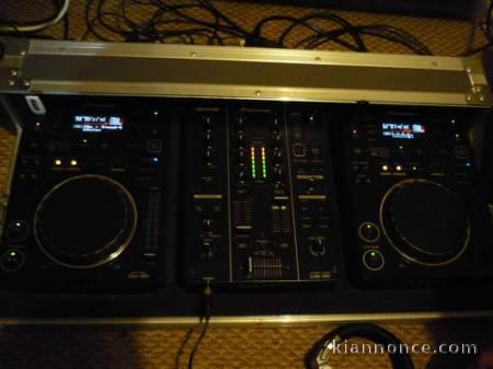 Pioneer djm 350 cdj mélangeur mp3 usb cd ponts casque haut-p