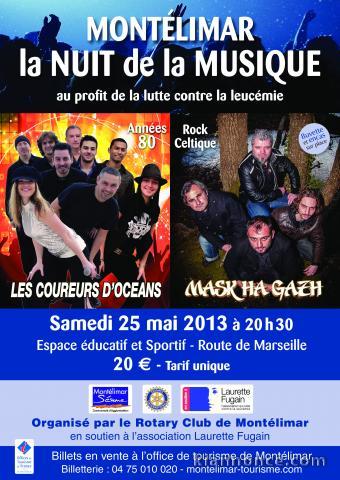 LA NUIT DE LA MUSIQUE DE MONTELIMAR