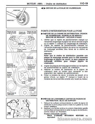 Manuel atelier Mitsubishi Pajero 3 - 2001-2005 - Fr.