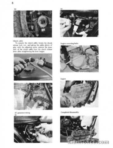 Manuel Atelier Kawasaki 500 H1 - KH500 - 750 H2 