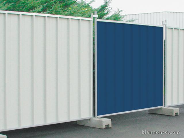 Clôture opaque pour chantier a prix discount