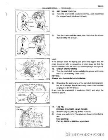 Toyota Celica 2000 - Anglais