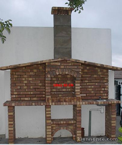 BARBECUE EN BRIQUES LEOPARD L-J REF 182