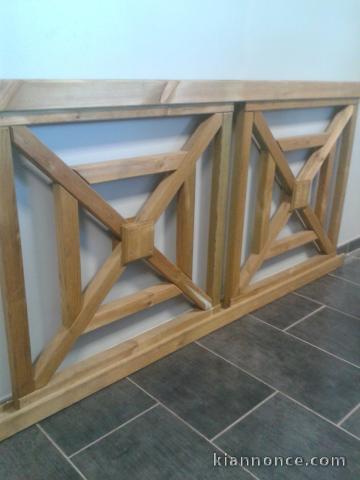 CLÔTURE BOIS CROIX DE SAINT ANDRE