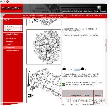 Manuel atelier Alfa Romeo Brera - Fr. 