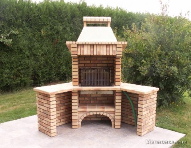 BARBECUE EN BRIQUE LEOPARD FF REF 226