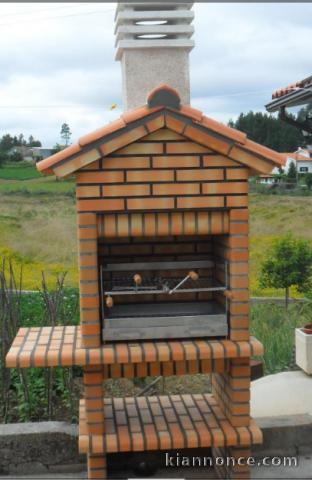 BARBECUE EN BRIQUE FF REF 06