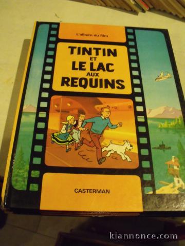 TINTIN et le lac aux requins  