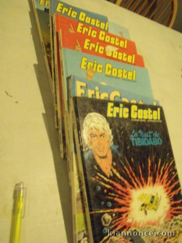 bandes dessinées  ERIC CASTEL
