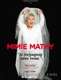 Mimie Mathy à Nice le 19 Avril 2014