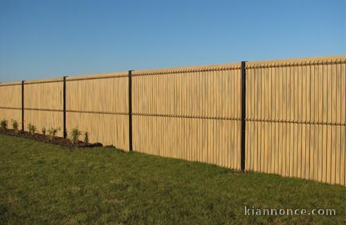 KIT PVC POUR PANNEAUX DE GRILLAGE RIGIDE PAS CHER