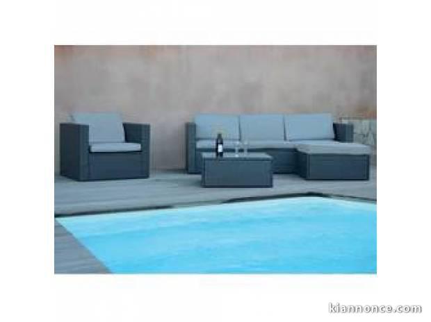 Salon de jardin samba pour 4 personnes prix sacrifié 