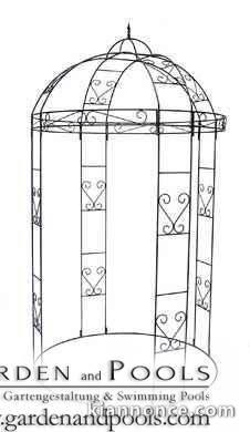 Pavillon rond fantastique et très décoratif