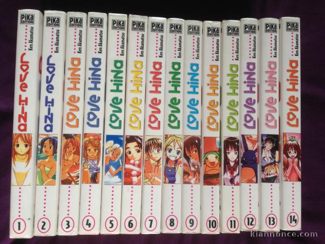 Manga Love Hina comme neuf