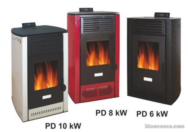 POELES A PELLETS BURNIT 8 KW DIRECT USINE