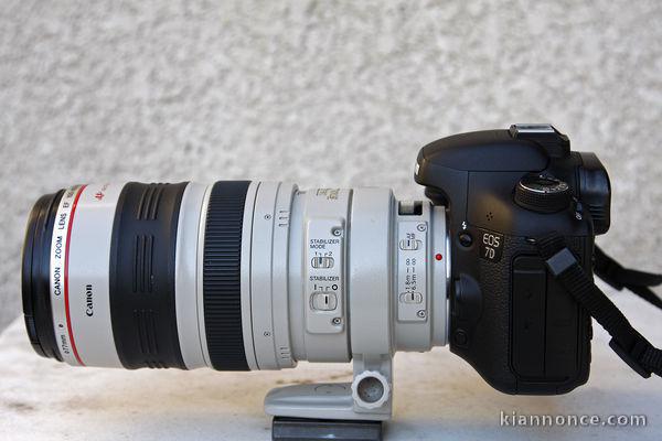  Canon EOS 7D + Zoom 100-400 mm occasion