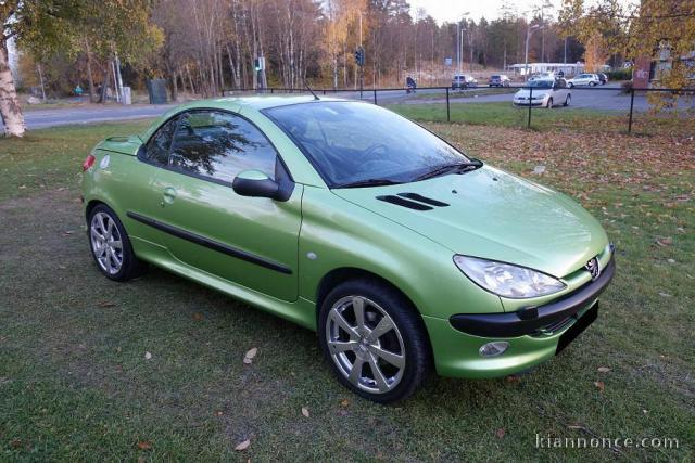  Peugeot 206 cc cabriolet, 2002, 136 000 km,