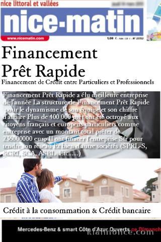 Temoignage de pret entre particulier serieux en 72H