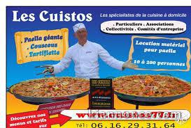 TRAITEUR PAELLA GÉANTE A DOMICILE 77