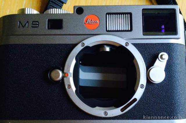 LEICA M9 Silver Grey allume-cigare