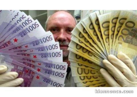 Offre de prêt entre particuliers sérieux et rapide