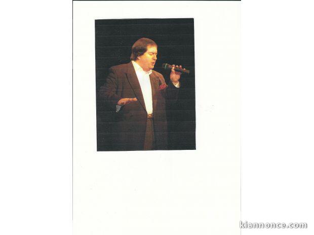 SOSIE VOCAL DE MICHEL SARDOU ANIME VOS EVENEMENTS