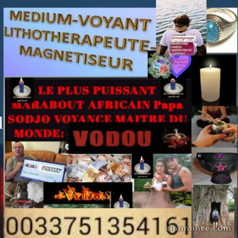 Je suis Grand maitre Marabout voyante, médium VouPourquoi rester 