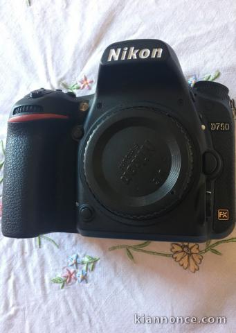 Nikon D 750 garantie 2019