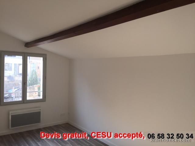  Travaux de renovations,devis gratuit,cesu bienvenu.