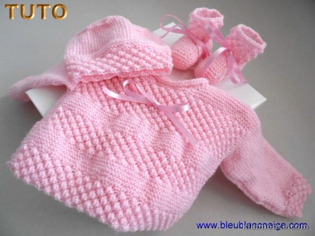 Explications, Tuto tricot bb trousseau rose astrakan 