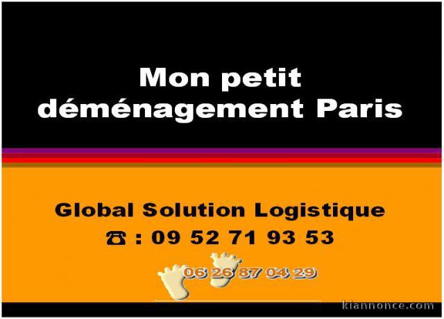 Petit déménagement Paris