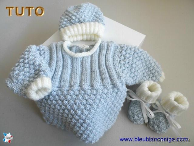 Tuto bb layette tricot bebe explications en pdf
