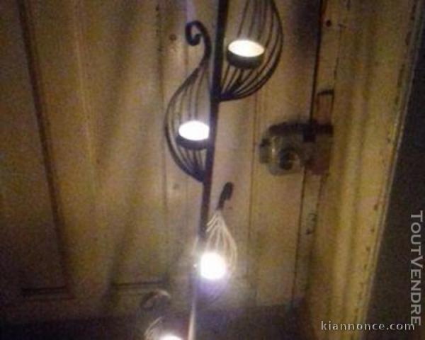 porte bougies en fer forger
