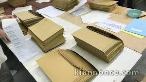 Travail a domicile ( Mise sous pli)