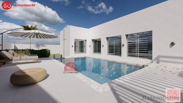 NOUVEAU MODÈLE DE PLAN PLAIN PIED A DJERBA HOUMT SOUK ZU