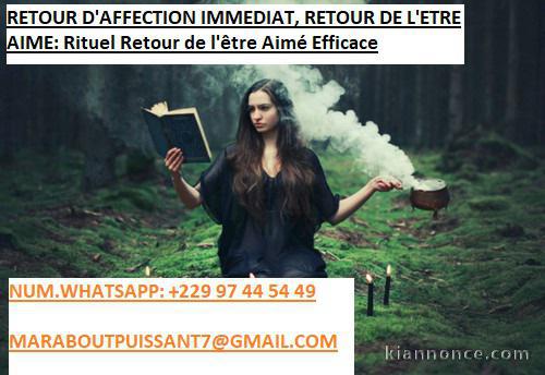 Rituel Retour Affectif Rapide et Efficace en Belgique