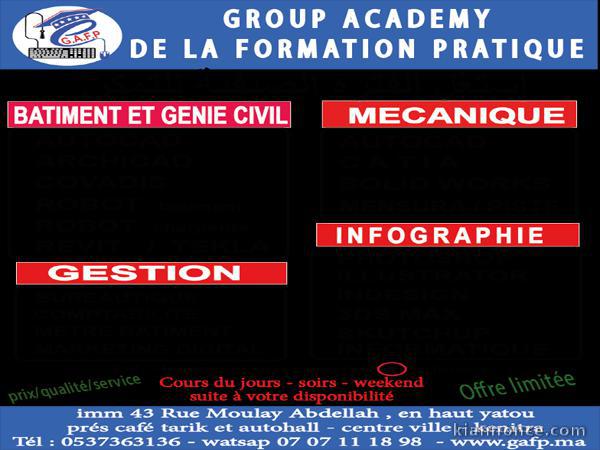 formation bureautique kenitra