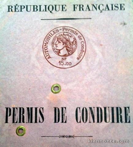 OBTENIR VOTRE PERMIS DE CONDUIRE EN 07 JRS