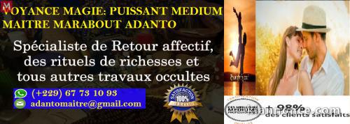 Rituel de Retour Amoureux du maitre Adanto