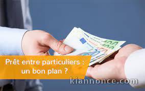  OFFRE DE PRÊT ENTRE PARTICULIER SÉRIEUX EN 72H