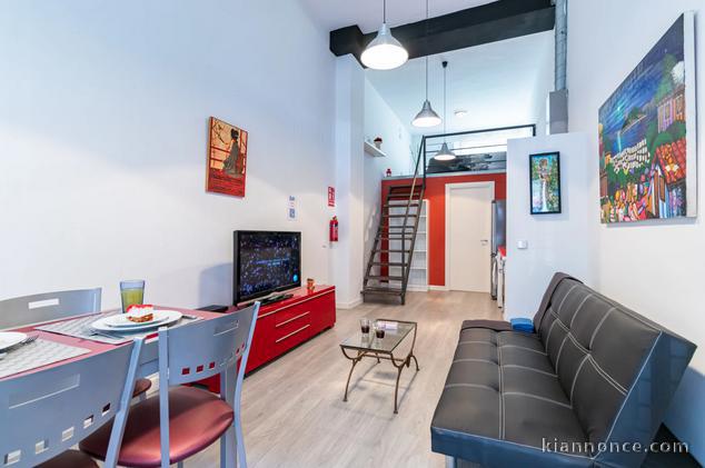  Magnifique Studio Duplex meublé de 40m² au Rez-de-chaussée