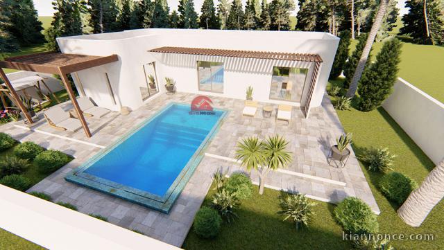 A VENDRE UN PROJET AVEC 2 CHAMBRES A HOUMT SOUK DJERBA