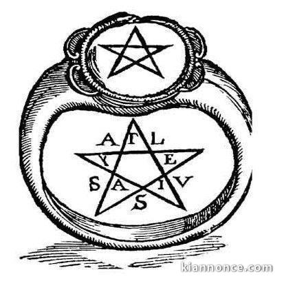 Bague Magique Pour la Protection Occulte