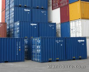 conteneur maritime de stockage