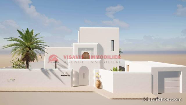 CONSTRUCTION CLÉ EN MAIN - VILLA AVEC PISCINE ZU DJERBA - RÉF P69